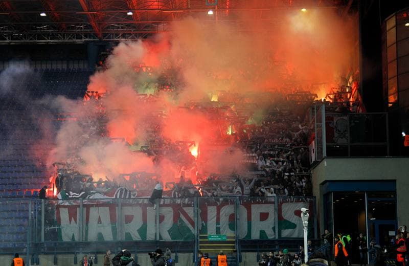 Football. PKO BP Ekstraklasa. Wisla Krakow - Legia Warsaw. 06.12.2015