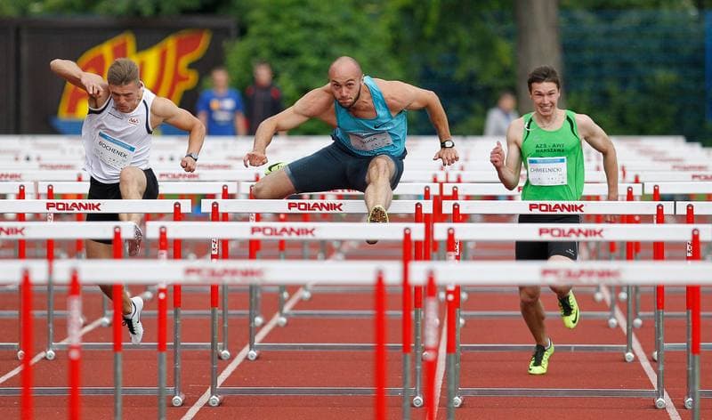Athletics. Myting 45-lecia AWF Katowice. 24.06.2015