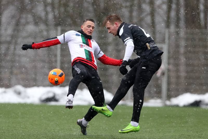 Football. Sparing. GKS Tychy - KS Polkowice. 16.02.2018