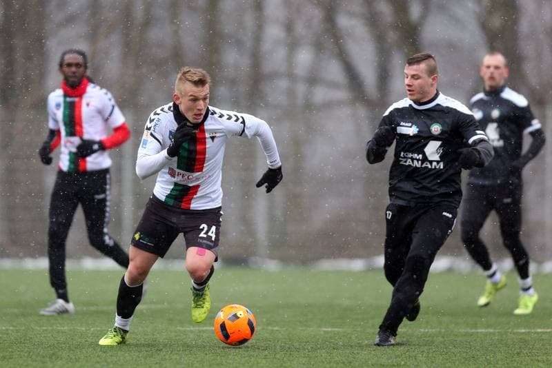 Football. Sparing. GKS Tychy - KS Polkowice. 16.02.2018