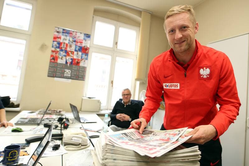 Football. Poland national team. Press Conference. 26.03.2018
