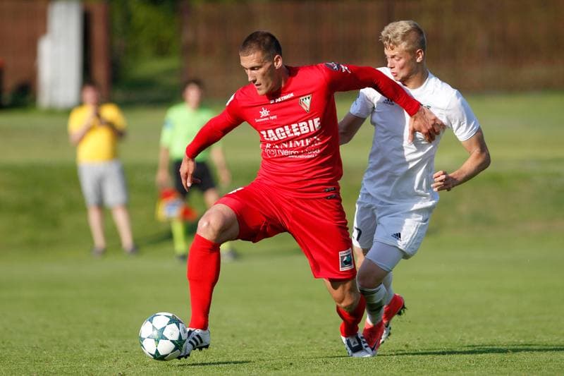 Football. Sparing. Zaglebie Sosnowiec - MFK Karvina. 05.07.2017