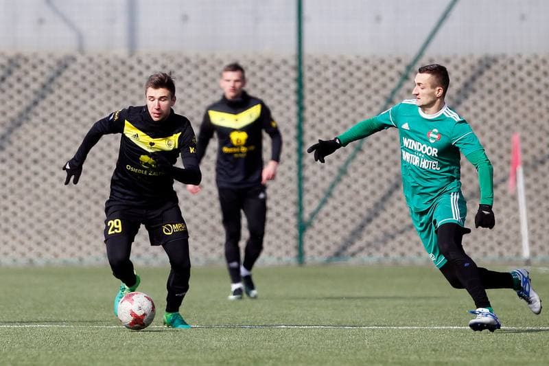 Football. Sparing. GKS Katowice - Radomiak Radom. 03.03.2018