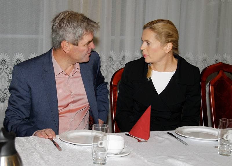Barbara Nowacka. Breakfast with Trade Unions. 08.10.2015