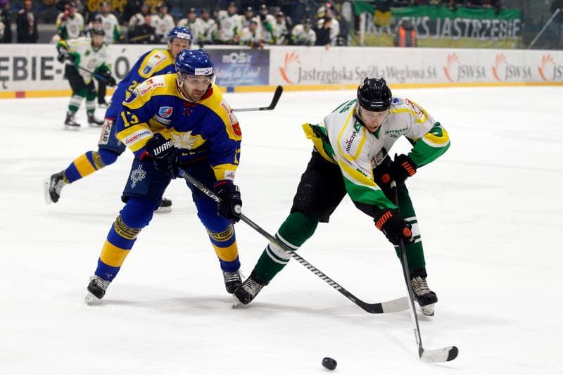 Ice Hockey. Polska Hokej Liga. JKH GKS Jastrzebie - TatrySki Podhale Nowy Targ. 06.03.2018