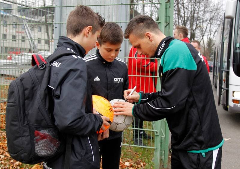 Football. Lechia Gdansk. Training. 07.11.2015