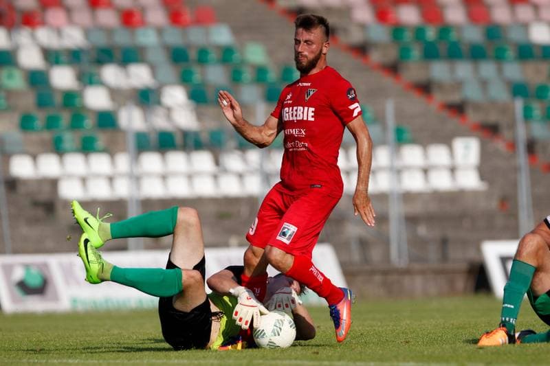 Football. Sparing. Zaglebie Sosnowiec - GKS Jastrzebie. 19.07.2017
