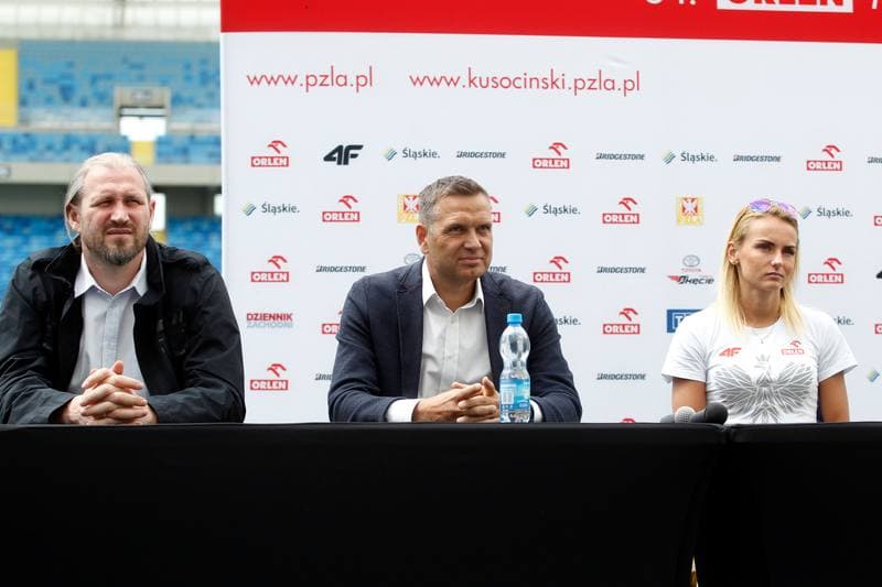Athletics. Memorial im. Janusza Kusocinskiego. Press Conference. 14.05.2018
