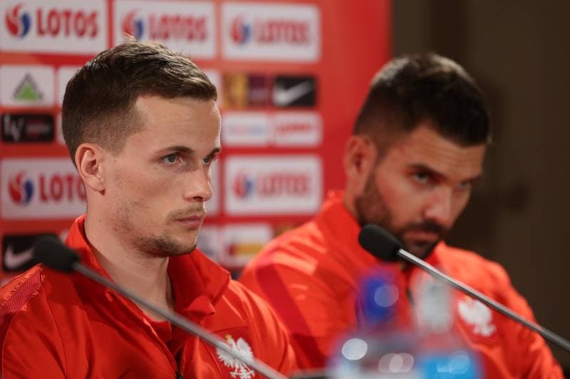 Football. Poland national team. Press Conference. 25.03.2018
