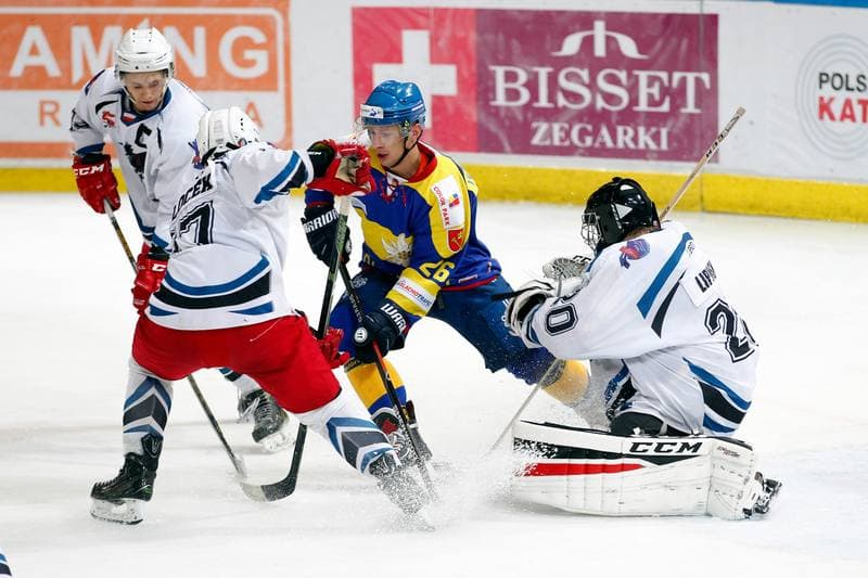 Ice Hockey. Polska Hokej Liga. SMS PZHL Katowice - TatrySKI Podhale Nowy Targ. 26.10.2017