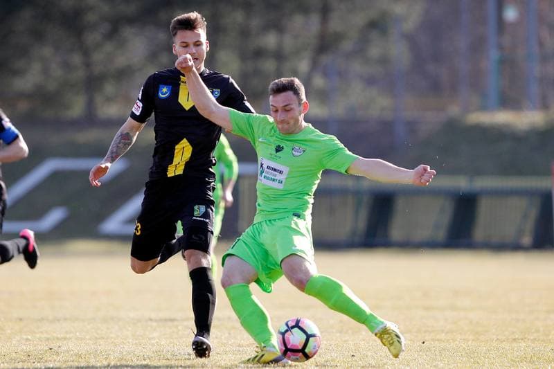 Football. II Liga. Rozwoj Katowice - Siarka Tarnobrzeg. 04.03.2017