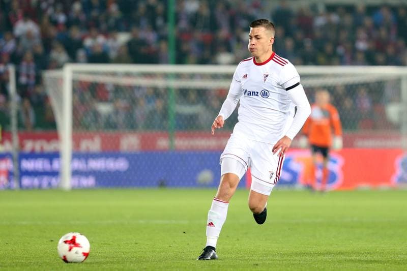 Football. Lotto Ekstraklasa. Gornik Zabrze - Lech Poznan. 04.11.2017