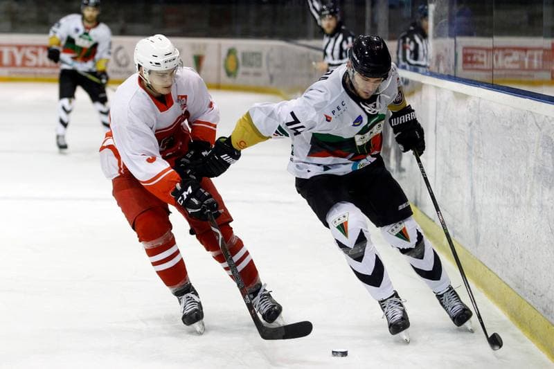Ice Hockey. Polska Hokej Liga. GKS Tychy - Kadra PZHL U23. 24.10.2018