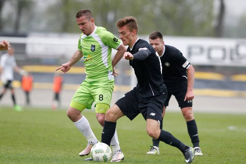 Football. II Liga. ROW Rybnik - Polonia Warszawa. 15.04.2017