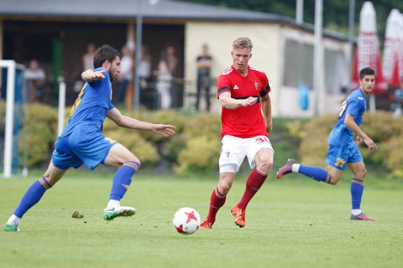 Football. Sparing. Gornik Zabrze - Zemplin Michalovce. 08.07.2017
