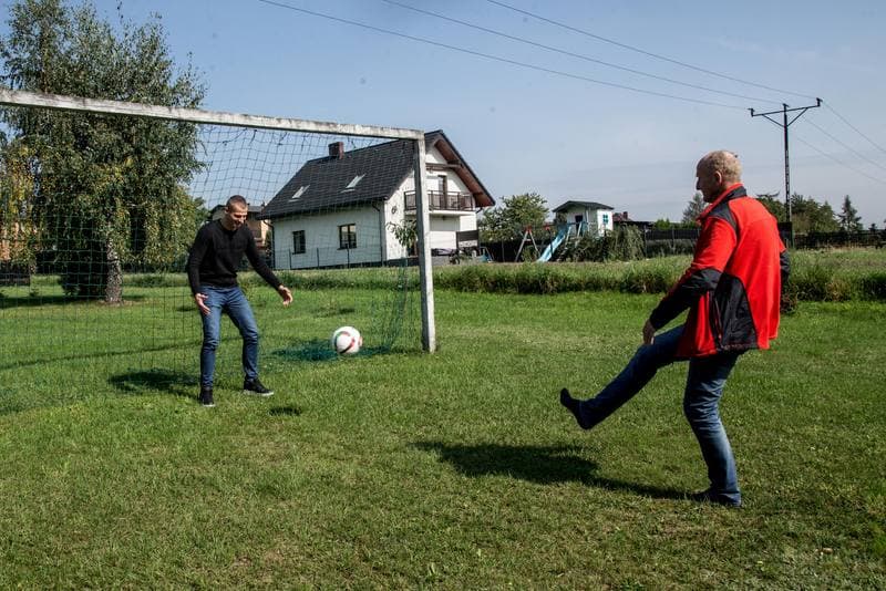 Football. Gornik Zabrze. Training. 26.09.2017