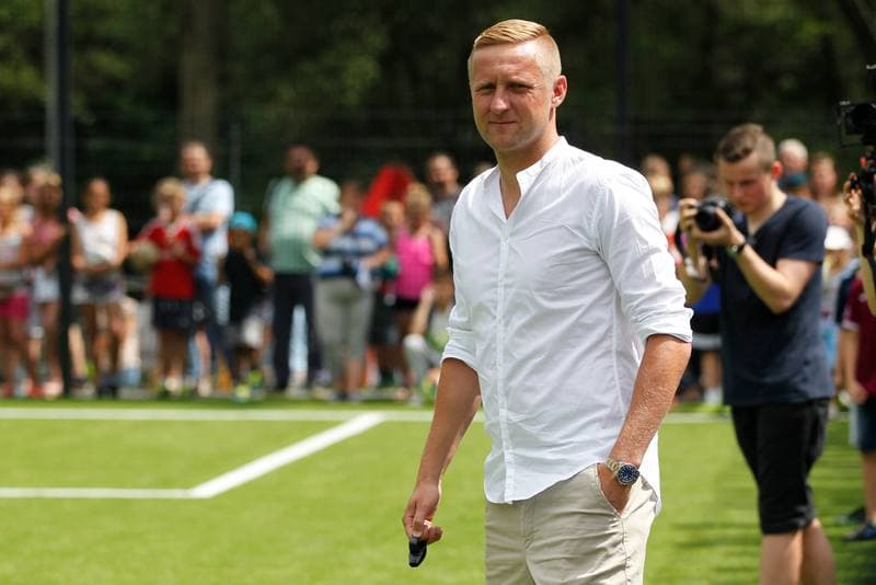 Football. Kamil Glik. Press Conference. 24.06.2017