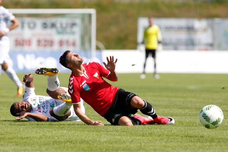 Football. Sparing. Zaglebie Sosnowiec - GKS Tychy. 28.06.2017