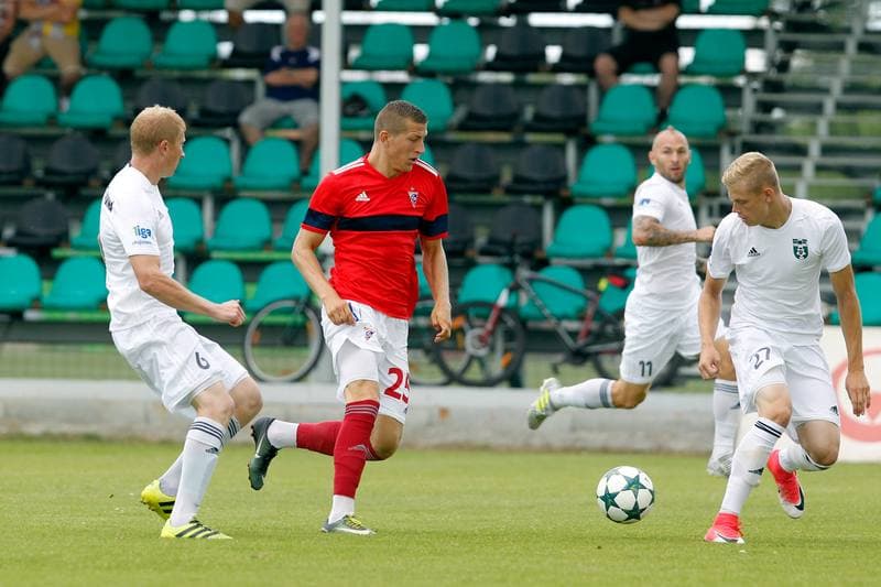 Football. Sparing. MFK Karvina - Gornik Zabrze. 01.07.2017