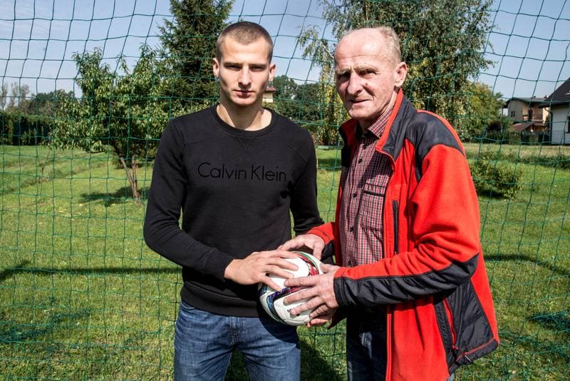Football. Gornik Zabrze. Training. 26.09.2017