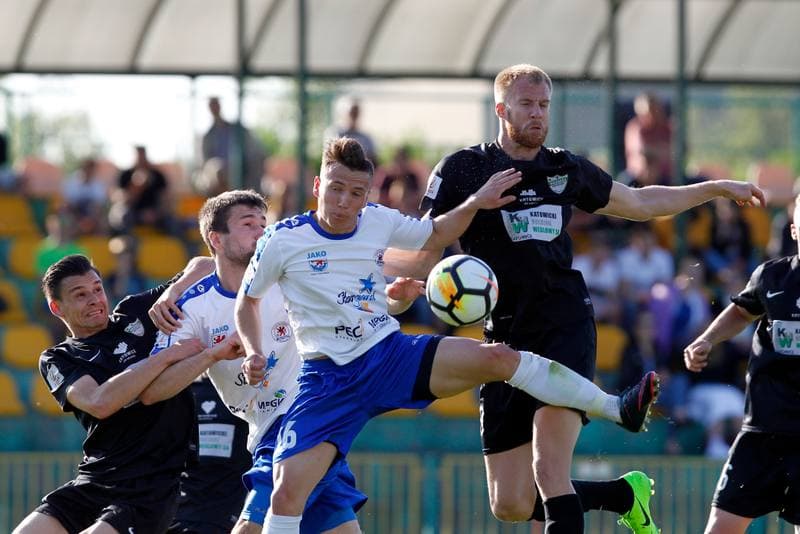 Football. II Liga. Rozwoj Katowice - Blekitni Stargard. 05.05.2018
