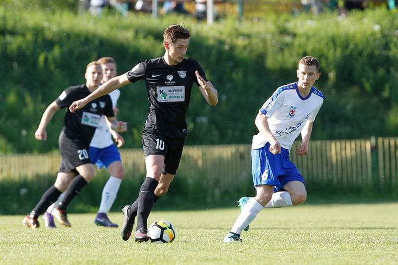 Football. II Liga. Rozwoj Katowice - Blekitni Stargard. 05.05.2018