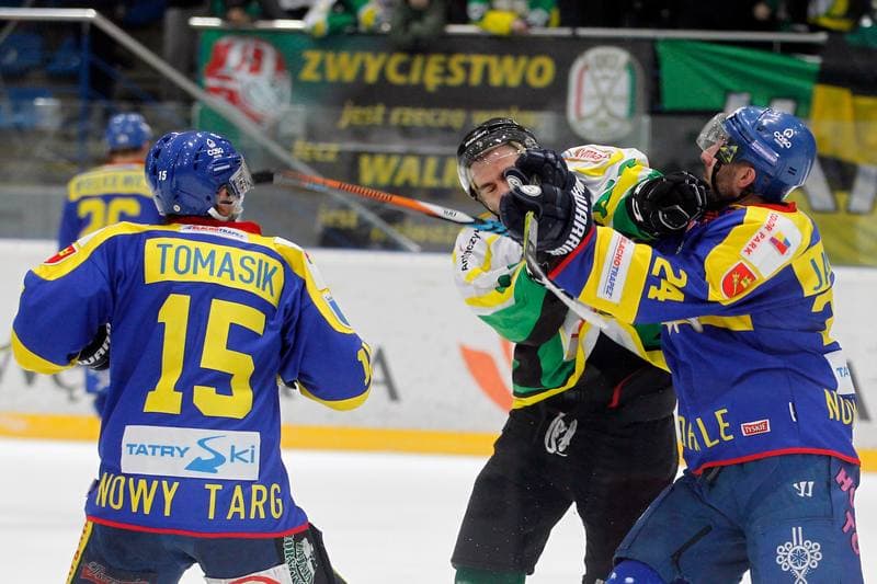 Ice Hockey. Polska Hokej Liga. JKH GKS Jastrzebie - TatrySki Podhale Nowy Targ. 06.03.2018