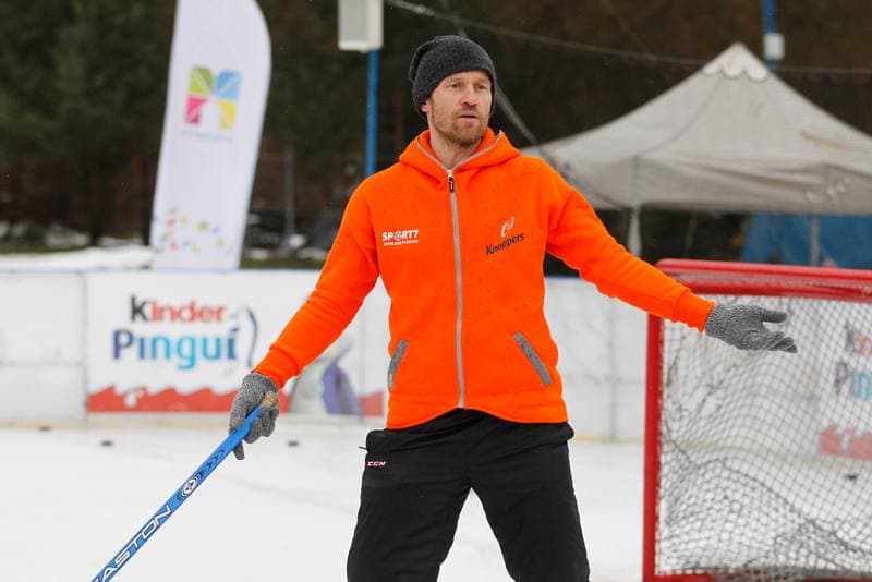 Ice Hockey. Mariusz Czerkawski. Training. 11.02.2019