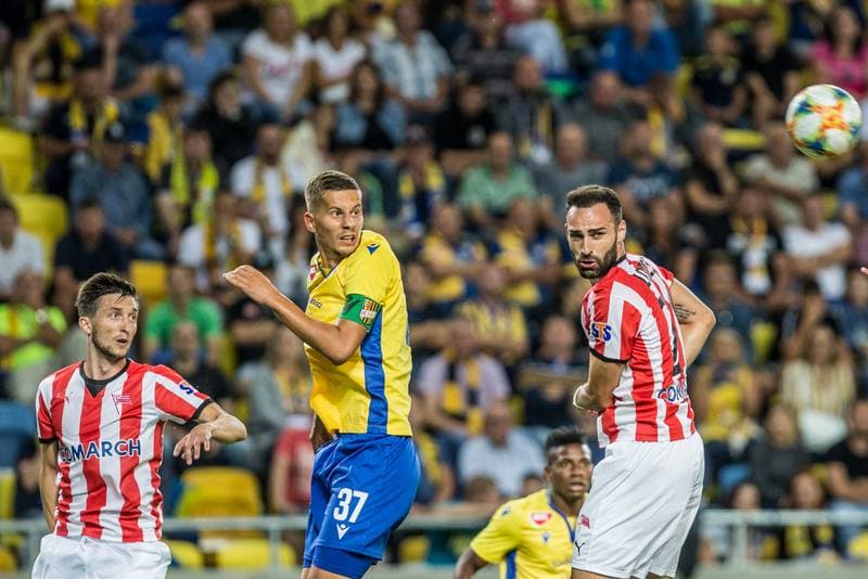 Football. UEFA Europa League. DAC 1904 Dunajska Streda - Cracovia Krakow. 11.07.2019