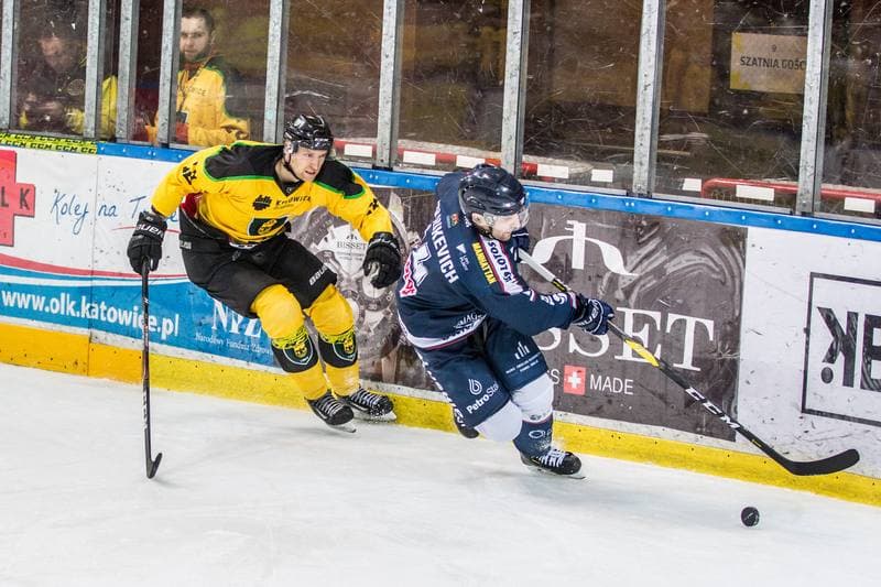 Ice Hockey. Polska Hokej Liga. GKS Katowice - Lotos PKH Gdansk. 15.11.2019