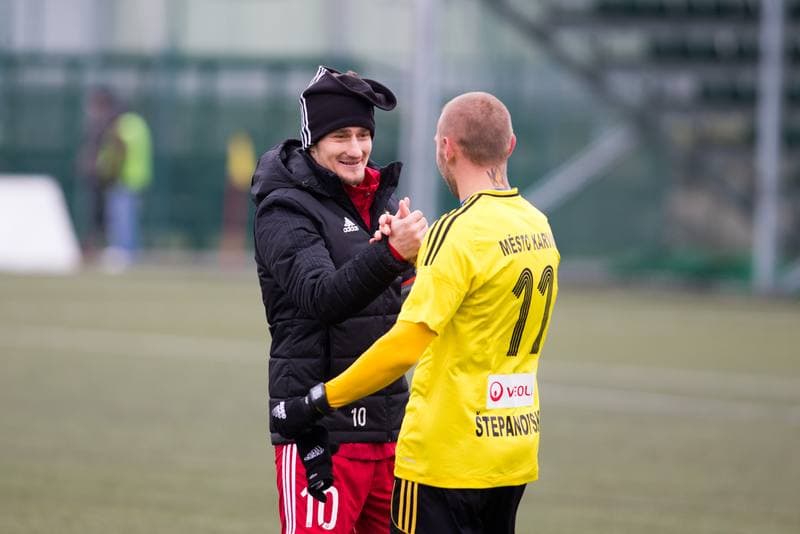 Football. Sparing. MFK Karvina - Gornik Zabrze. 13.01.2018