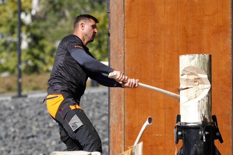 Lumberjack Championships. Stihl Timbersports. 06.10.2018
