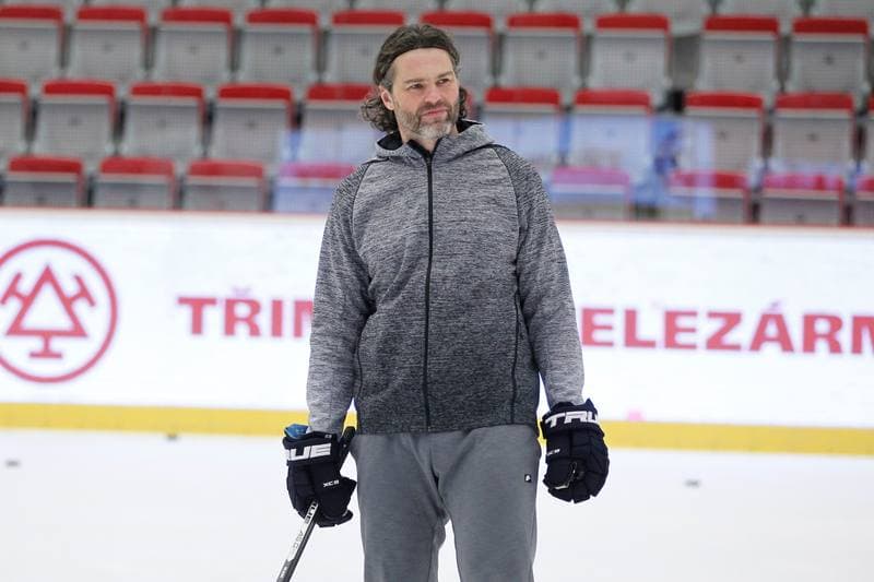 Ice Hockey. Ocelari Trinec. Training. 21.10.2018