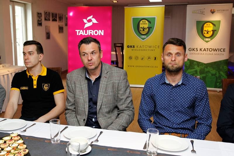 Volleyball. GKS Katowice. Press Conference. 08.03.2018