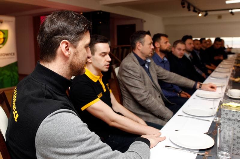 Volleyball. GKS Katowice. Press Conference. 08.03.2018