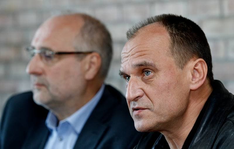 Pawel Kukiz. Press Conference. 01.10.2015