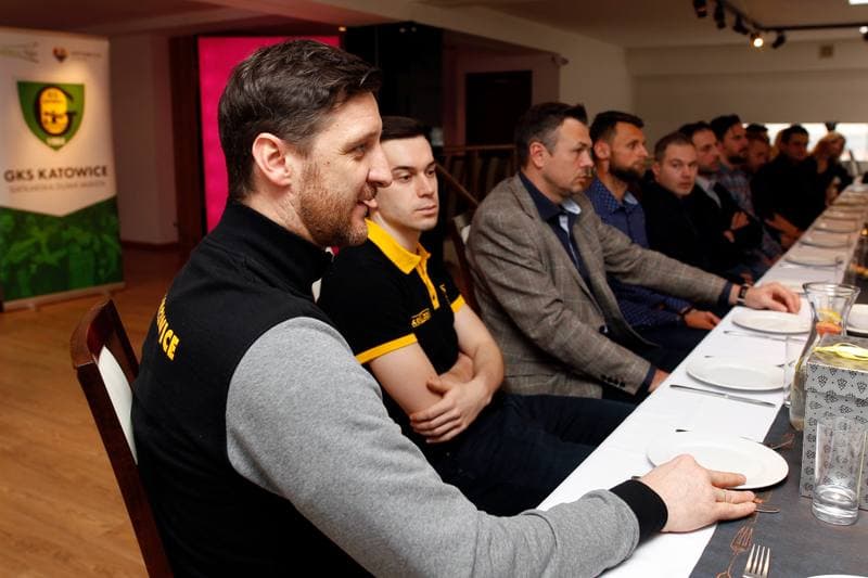 Volleyball. GKS Katowice. Press Conference. 08.03.2018