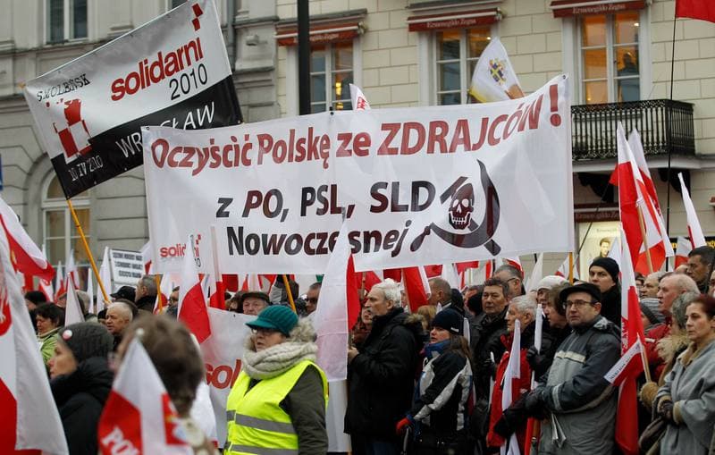 Freedom and Solidarity March. Warsaw. 13.12.2015
