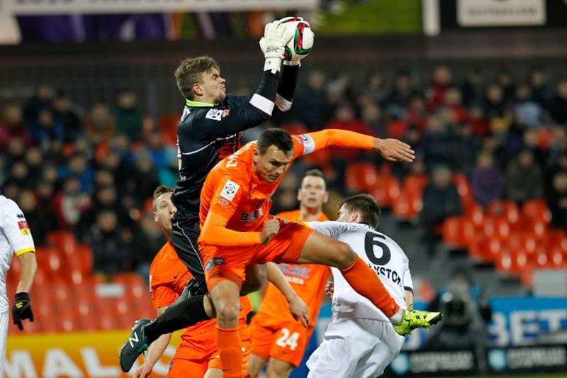 Football. PKO BP Ekstraklasa. Termalica Bruk-Bet Nieciecza - Jagiellonia Bialystok. 16.12.2015