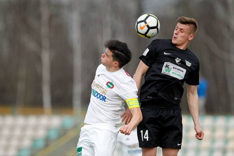 Football. II liga. Rozwoj Katowice - Radomiak Radom. 04.04.2018