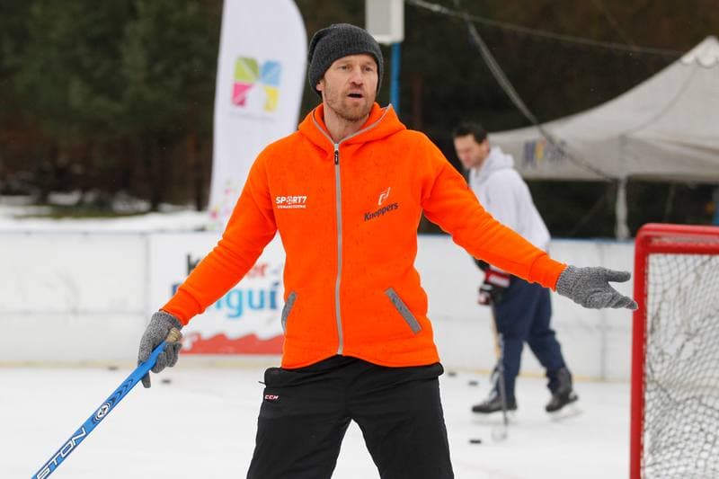 Ice Hockey. Mariusz Czerkawski. Training. 11.02.2019