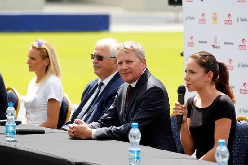 Athletics. Memorial im. Janusza Kusocinskiego. Press Conference. 14.05.2018