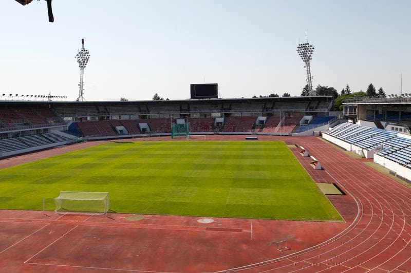 Football. Stadion Evzena Rosickeho. 26.05.2018