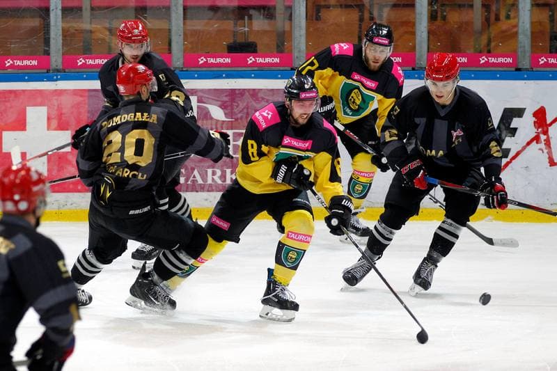 Ice Hockey. Tauron Hokej Liga. Tauron KH GKS Katowice - Comarch Cracovia. 25.09.2018