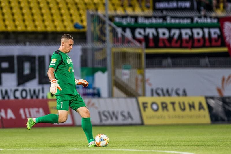 Football. Fortuna I Liga. GKS Jastrzebie - GKS Belchatow. 17.08.2019