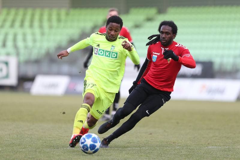 Football. Sparing. MFK Karvina - GKS Tychy. 01.02.2019