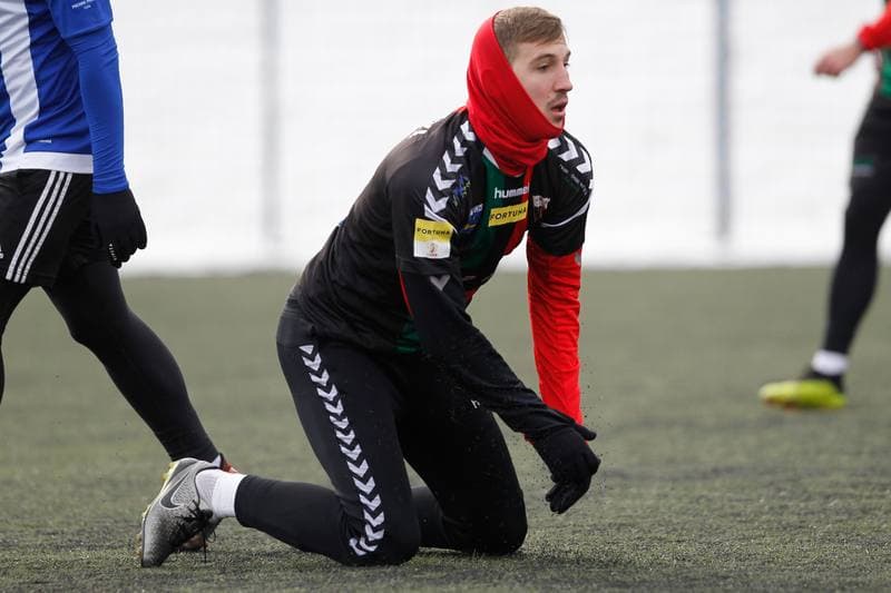 Football. Sparing. GKS Tychy - Ruch Chorzow. 09.02.2019