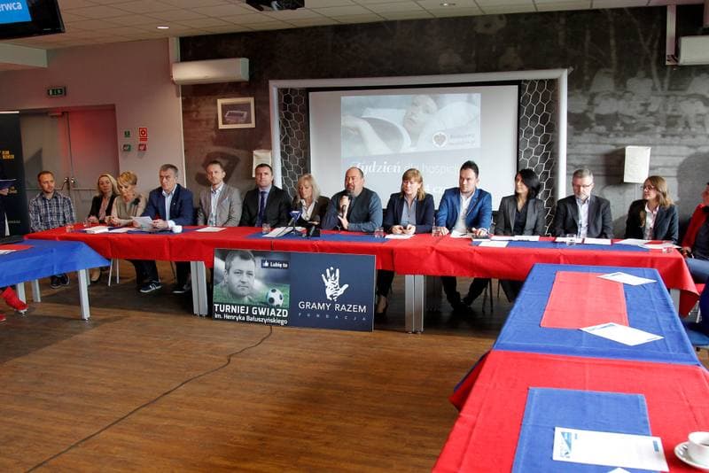 Football. Week for Hospice. Press Conference. 08.05.2017
