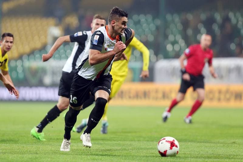 Football. Nice I Liga. GKS Katowice - Chrobry Glogow. 22.09.2017
