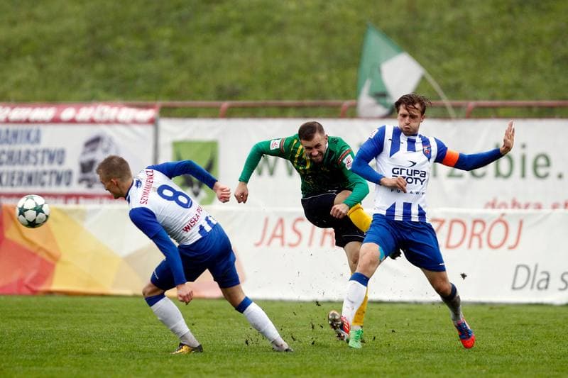 Football. II Liga. GKS Jastrzebie - Wisla Pulawy. 23.09.2017